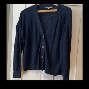 LOFT Deep Blue Knit Top